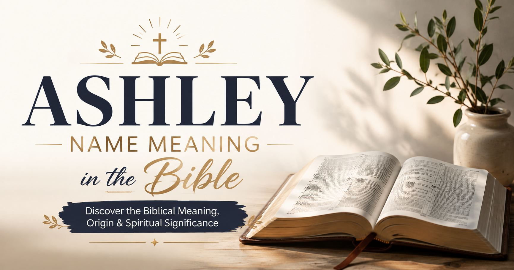 Ashley Name Meaning in the Bible