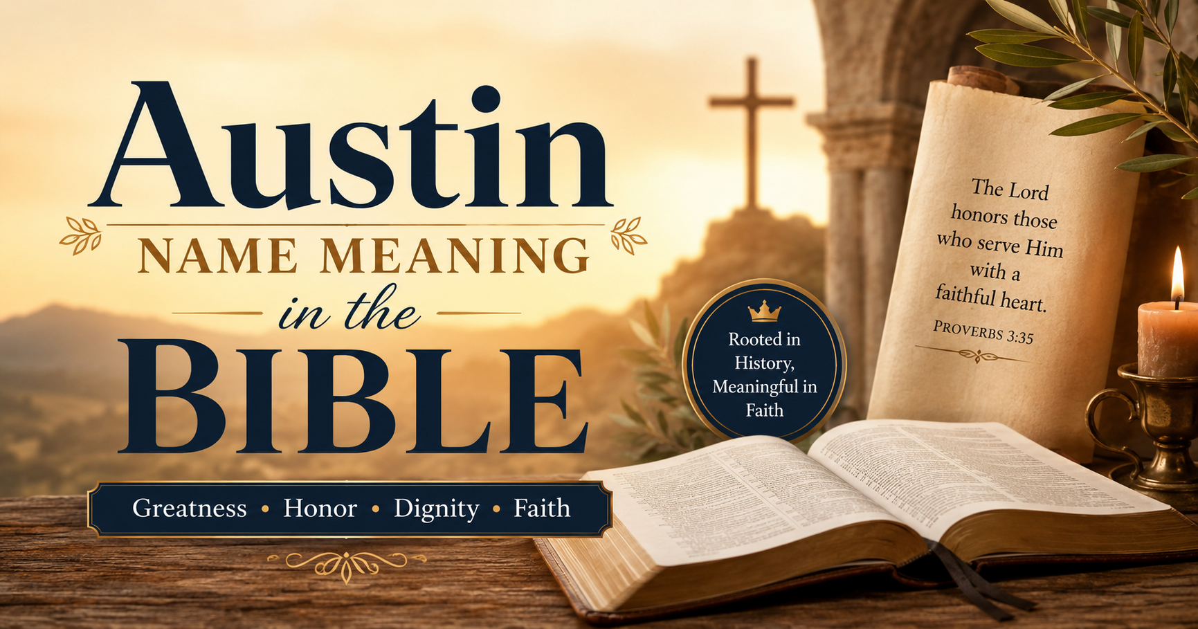 Austin Name Meaning in the Bible